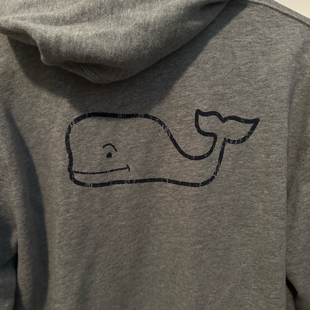 Vineyard Vines gray zip-up hoodie women’s XL gray - Picture 6 of 6